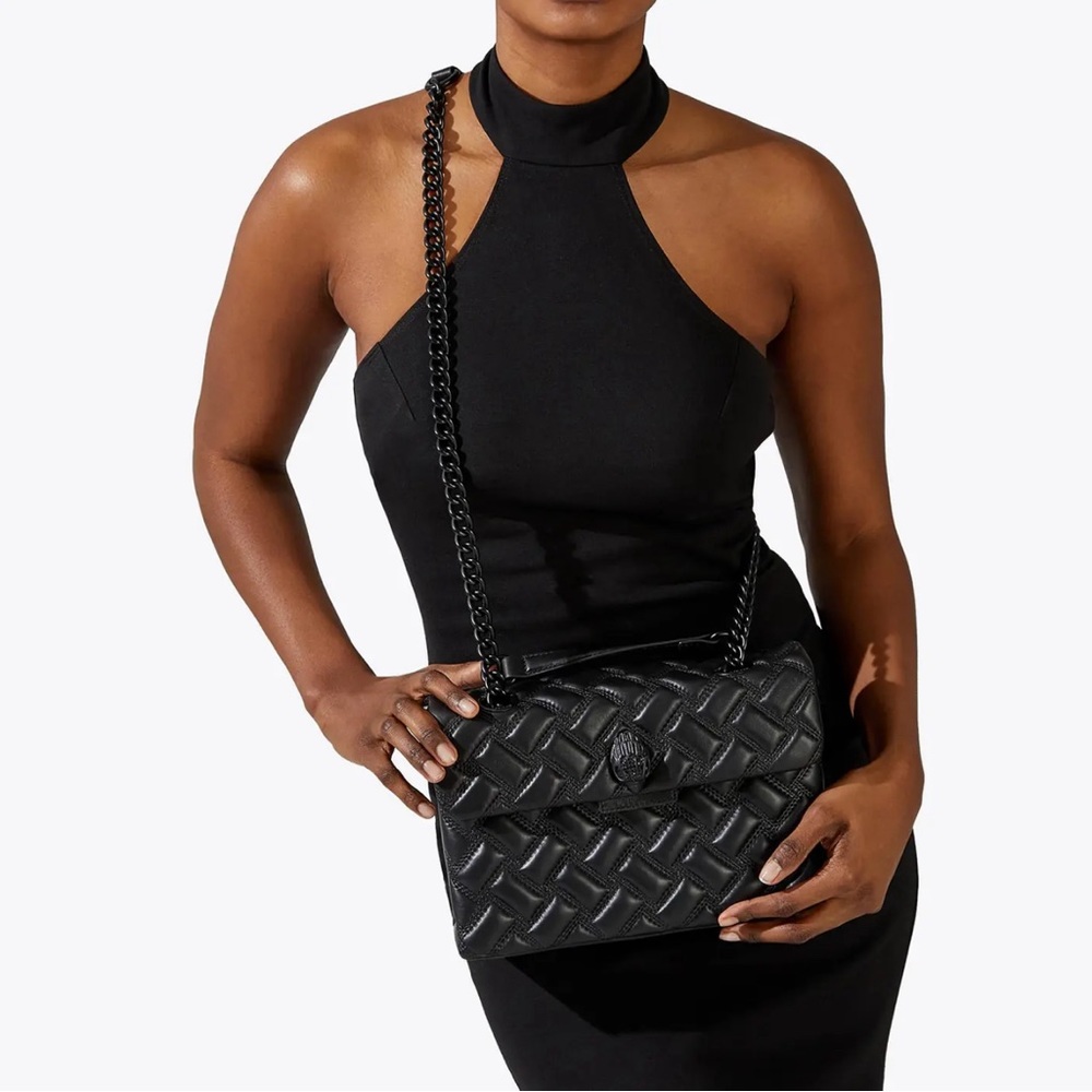 Kurt Geiger Black Kensington Bag